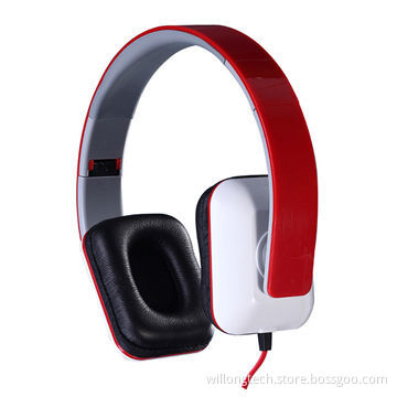 Over The Head Wired Headphones with Colorful Head